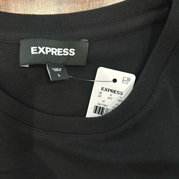 Embroider circle X logo black shirt - Picture 8 of 9